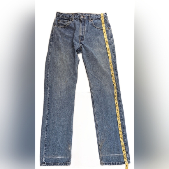 Levis  505 Medium Was Jeans 34/35. Good Condition - Picture 3 of 10